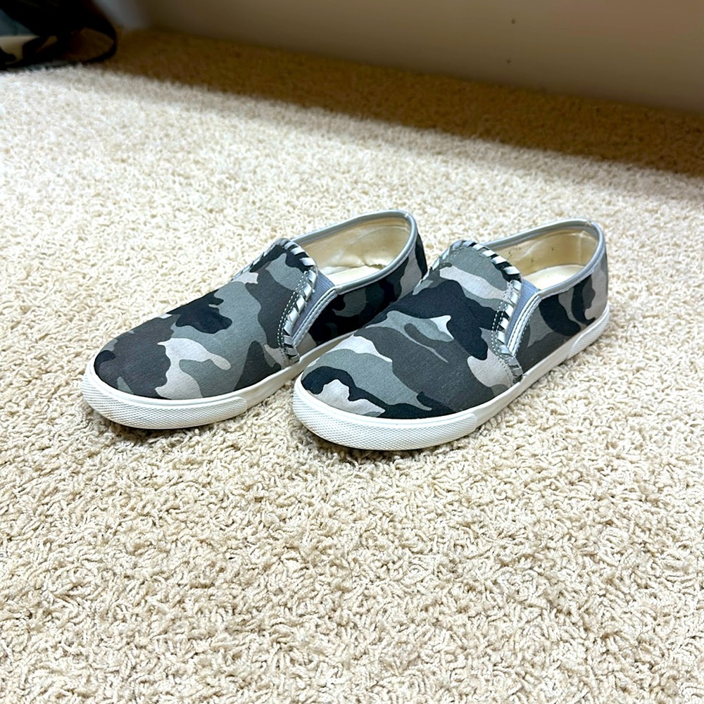 Jack Rodgers canvas camo shoes
